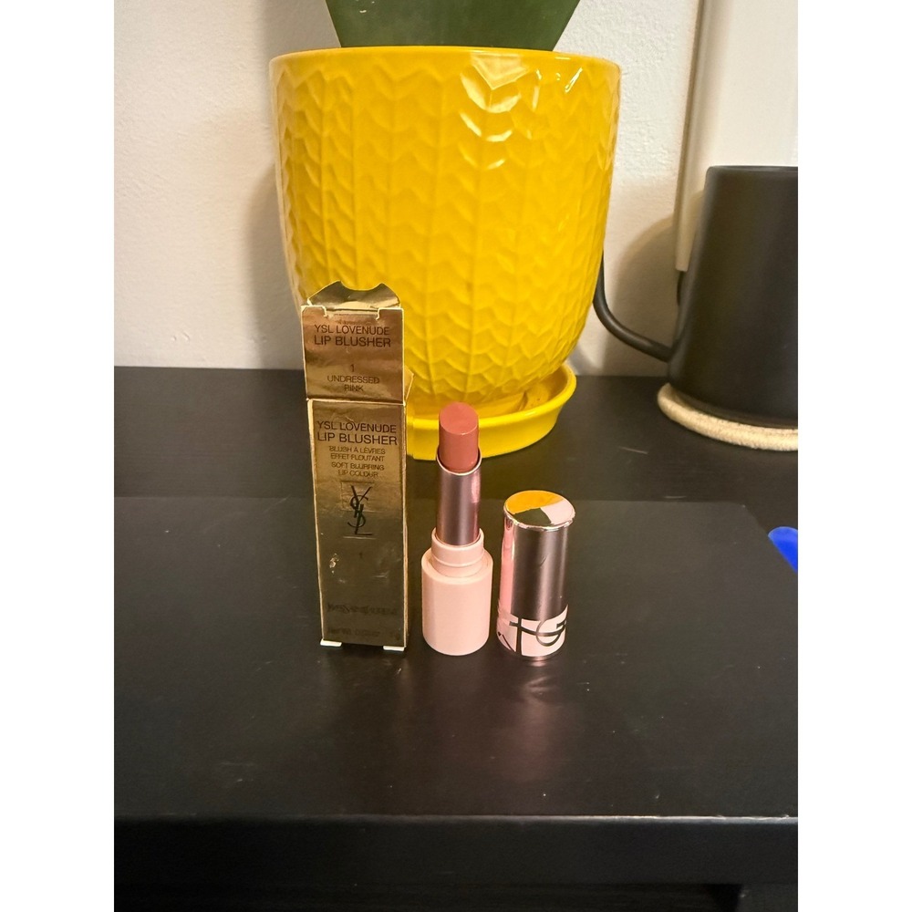 YSL Lovenude Lip Blusher 1 Undressed Pink Soft Blurring Lip 1g